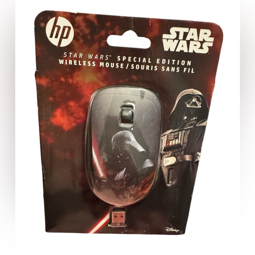 NEW IN BOX HP LIMITED ED Star Wars Wireless Mouse Licenced Lucas C2015